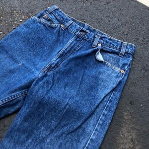 Vintage Orange Tab Levi Jeans Size 31/32